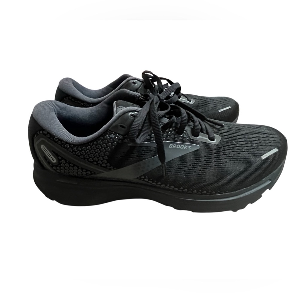 Brooks Ghost 14 Mens 9.5 2E Wide Black Running Shoes 1103692E020 Sneakers